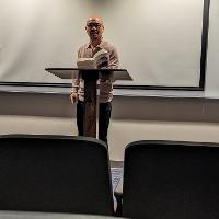 Patrick Rosal reading poetry at Georgia Poetry Circuit