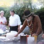 Portrait of Eddie Owens Martin, creator of Pasaquan