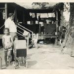 Young Eddie Owens Martin with his family in an early photograph