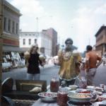 Eddie Owens Martin at a downtown market