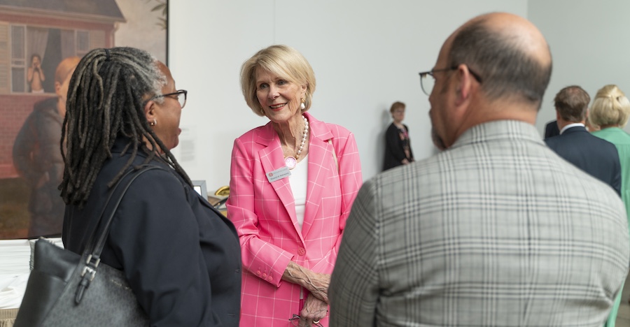 Members of Advisory Board talking