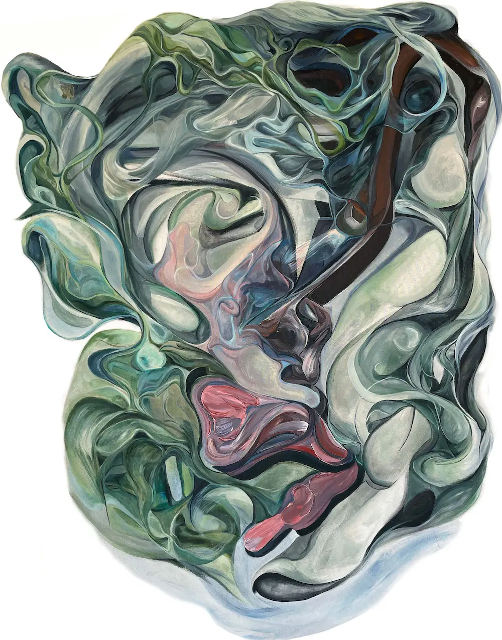 Abstract painting by Suzanne Reed Fine