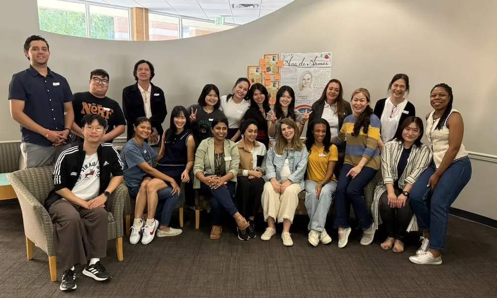Group photo of English Language class