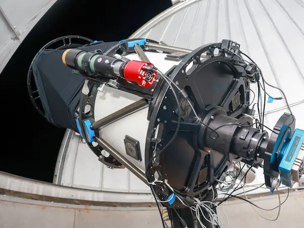 large telescope at the space and science center