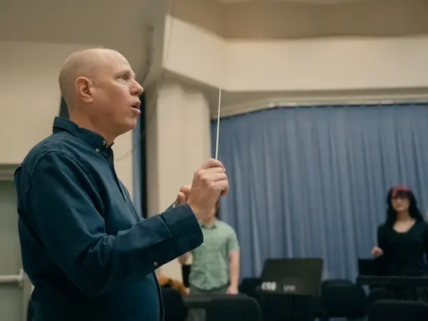 Professor Paul Hotstetter teaching a class