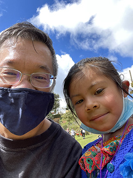 two people looking at the camera