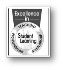 Excellence in teaching logo