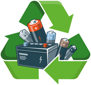 Used Batteries recycling