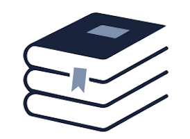 logo of a stack of three books