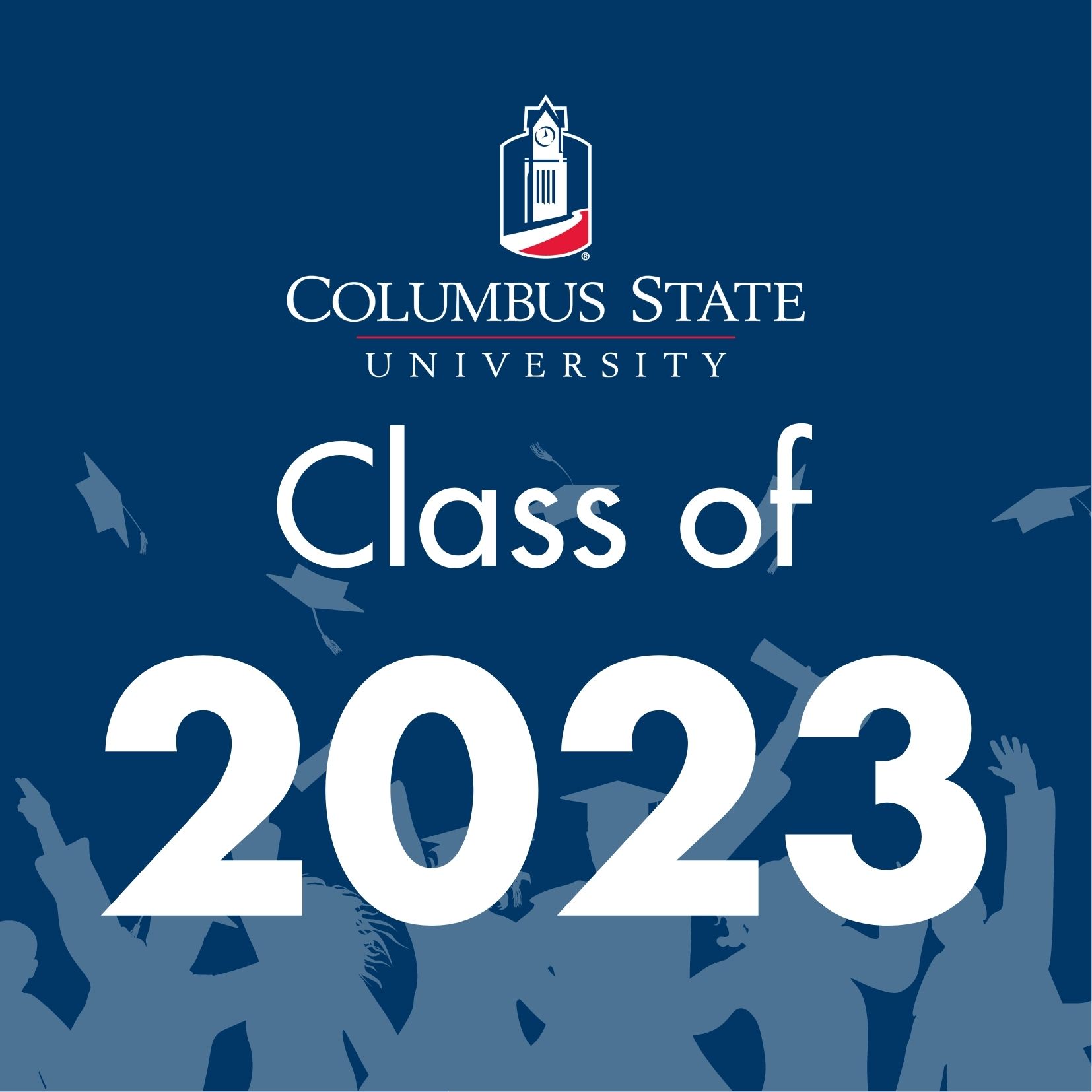 Class of 2023 (blue background)