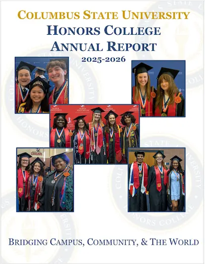 Honors College 2025 - 2026 Annual Report Cover