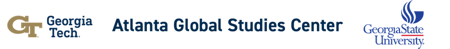 Georgia Tech, Atlanta Global Studies Center, Georgia State University Logos
