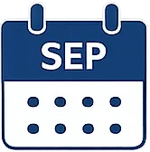 :September Calendar Icon