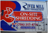 River Mill On-Site Shredding 706-317-4716
