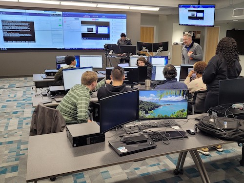 East Alabama Health's CIO visits CSU's TSYS Cybersecurity Center