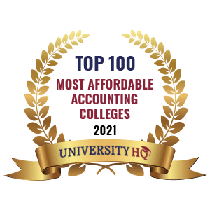 Top 100 Most Affordable Accounting Colleges 2021